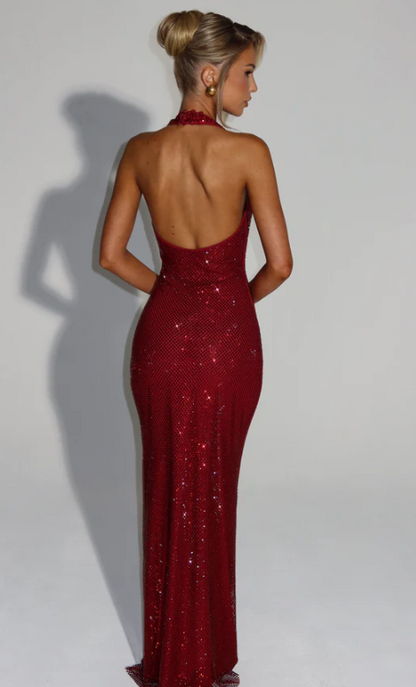 Starla Maxi Dress - Wine