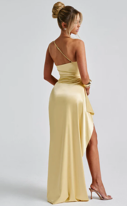 Ariel Maxi Dress - Lemon