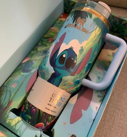 DISNEY® STITCH X STANLEY GLOW IN THE DARK TUMBLER 40OZ