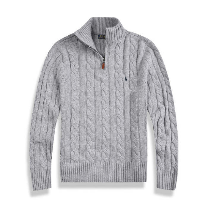 RL QUARTER ZIP SWEATER