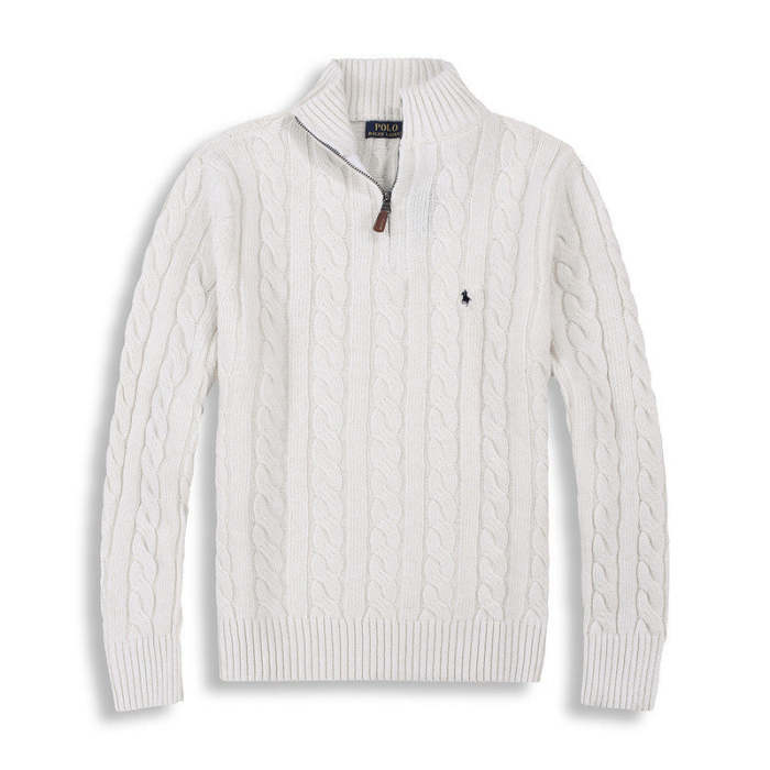 RL QUARTER ZIP SWEATER